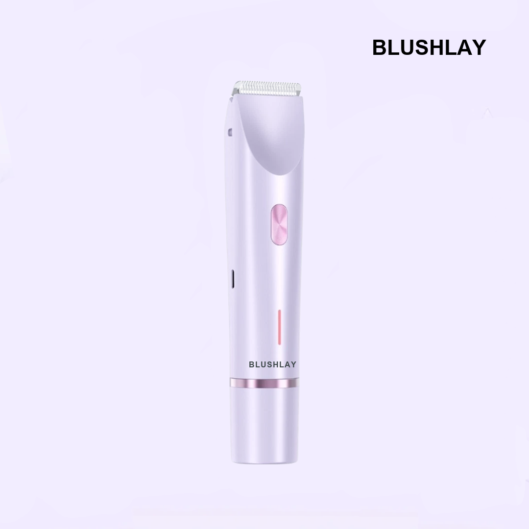 Blushlay body razor in Lavender Bliss