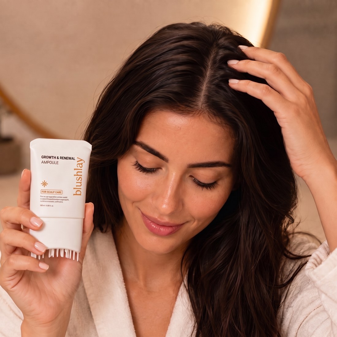 Massage Blushlay scalp serum